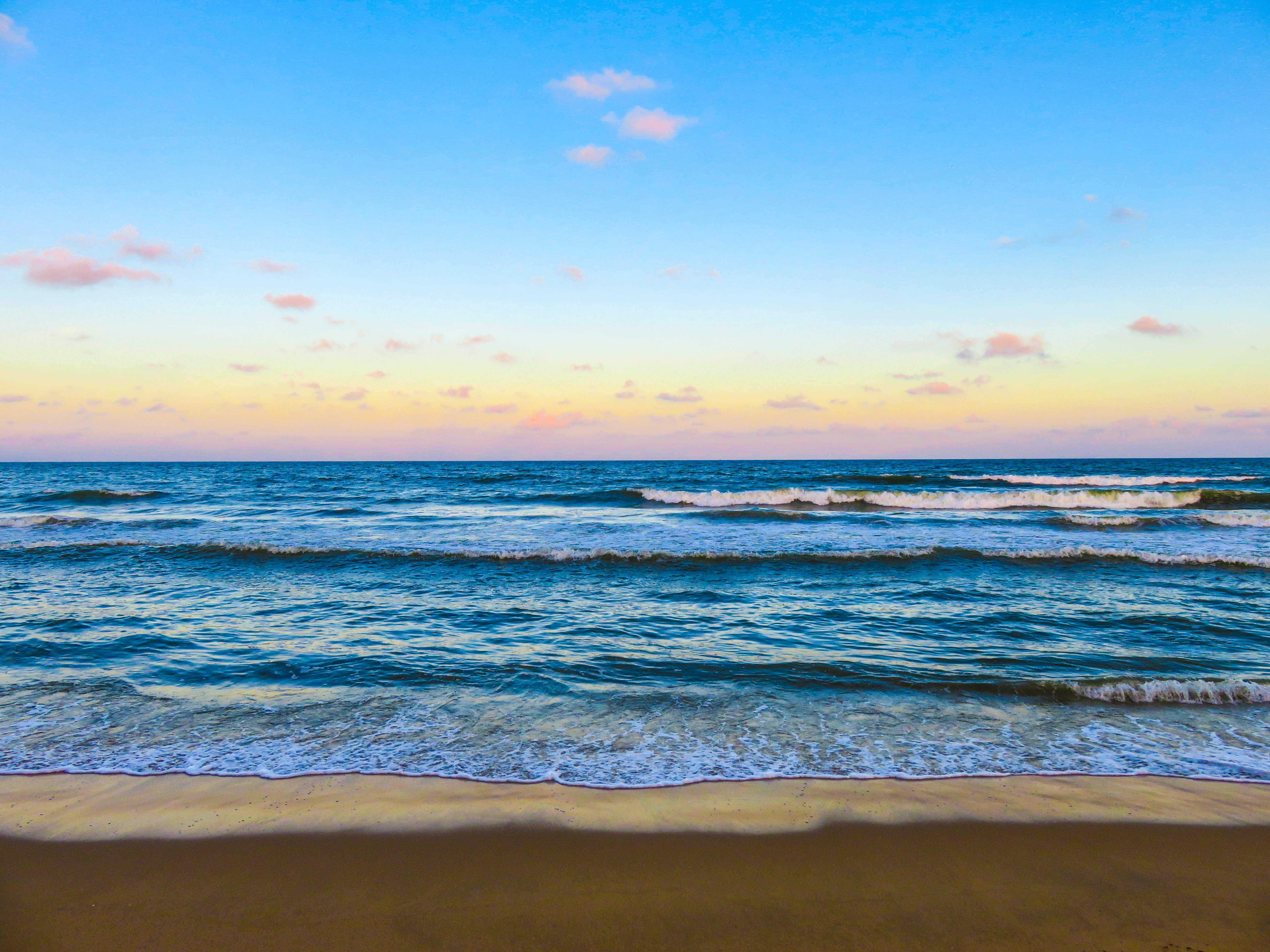 beach at sunset